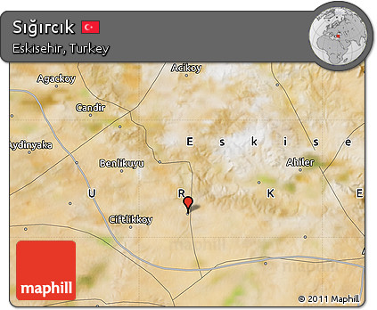 Satellite Map of Sığırcık