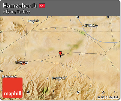 Satellite Map of Hamzahacılı