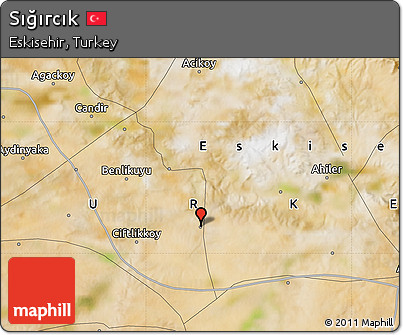 Satellite Map of Sığırcık