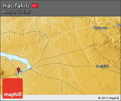 Physical 3D Map of Hacıfakılı