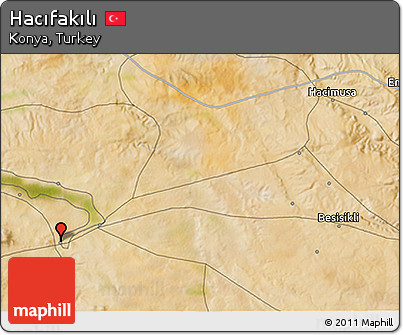 Satellite 3D Map of Hacıfakılı