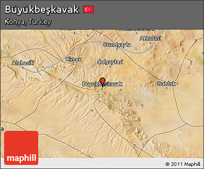Satellite 3D Map of Büyükbeşkavak