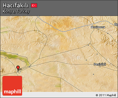 Satellite 3D Map of Hacıfakılı