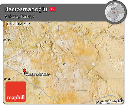 Satellite Map of Hacıosmanoğlu