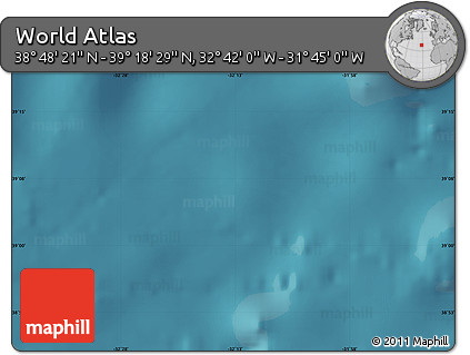 Satellite Map of the Area around 39° 3' 25" N, 32° 13' 30" W