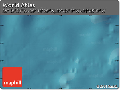 Satellite Map of the Area around 39° 3' 25" N, 32° 13' 30" W