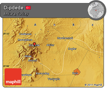 Physical Map of Dipdede
