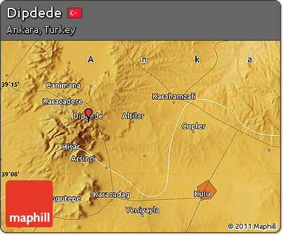 Physical Map of Dipdede