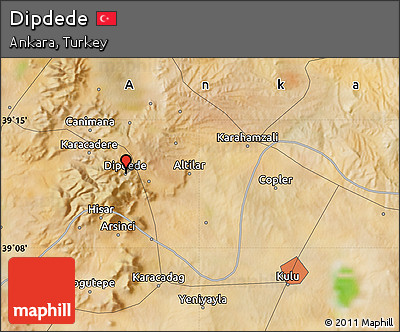 Satellite Map of Dipdede