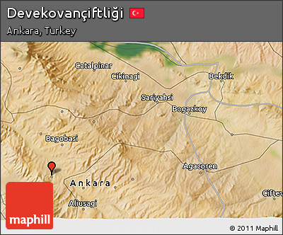 Satellite 3D Map of Devekovançiftliği