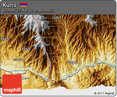 Physical 3D Map of Kuris