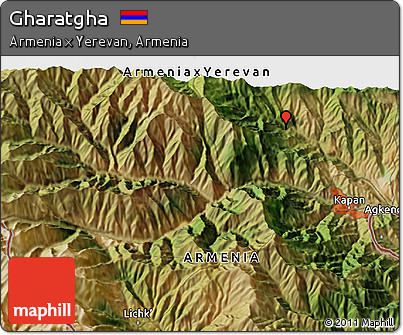 Satellite 3D Map of Gharatgha