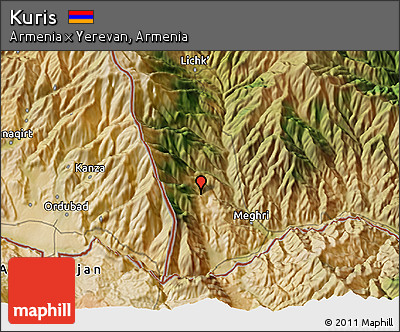 Satellite 3D Map of Kuris