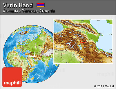 Physical Location Map of Verin Hand