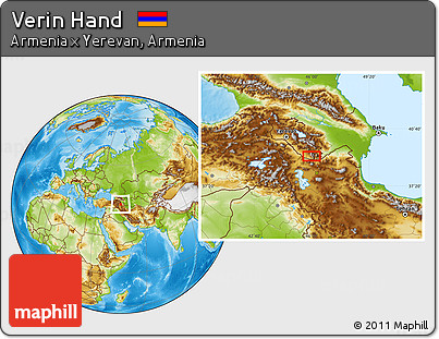 Physical Location Map of Verin Hand