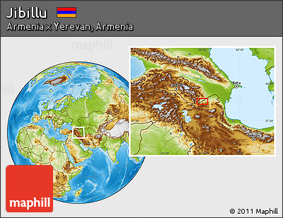 Physical Location Map of Jibillu