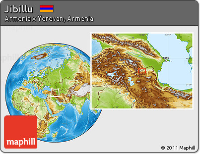 Physical Location Map of Jibillu