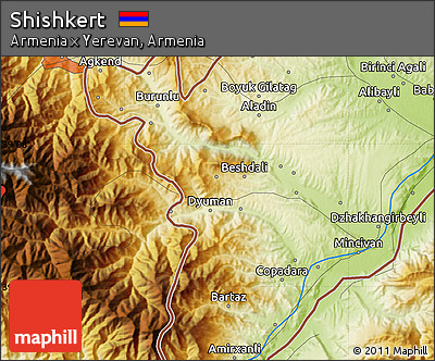 Physical Map of Shishkert