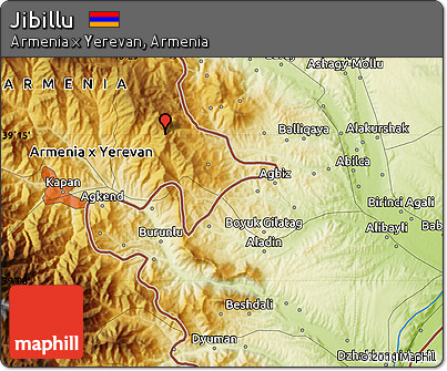 Physical Map of Jibillu