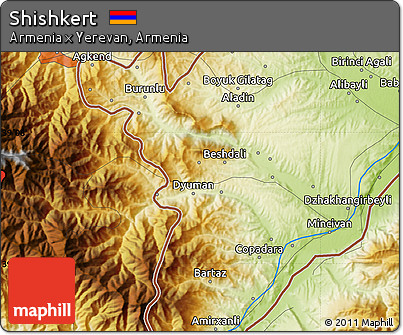 Physical Map of Shishkert