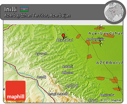 Physical 3D Map of Inilli