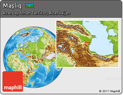 Physical Location Map of Maşlıq
