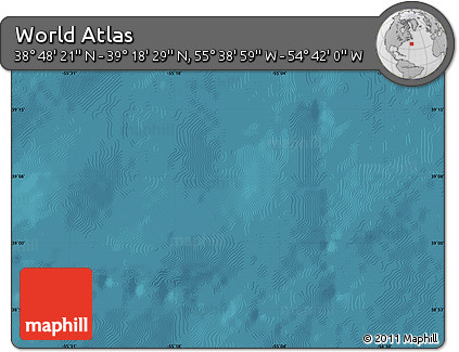 Satellite Map of the Area around 39° 3' 25" N, 55° 10' 29" W