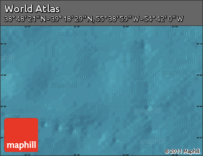 Satellite Map of the Area around 39° 3' 25" N, 55° 10' 29" W