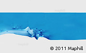 Physical Panoramic Map of the area around 39° 3' 25" N, 63° 40' 30" W