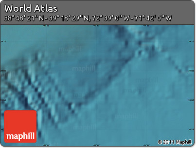 Satellite Map of the Area around 39° 3' 25" N, 72° 10' 30" W