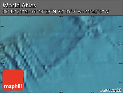 Satellite Map of the Area around 39° 3' 25" N, 72° 10' 30" W