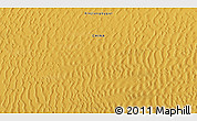 Physical 3D Map of the area around 39° 3' 25" N, 85° 4' 29" E