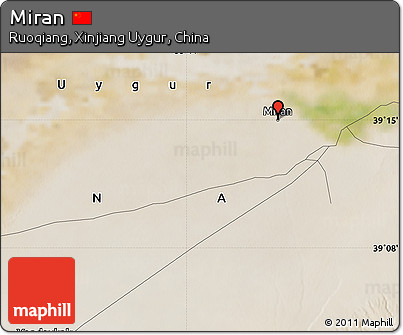 Satellite Map of Miran