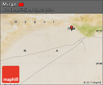 Satellite Map of Miran