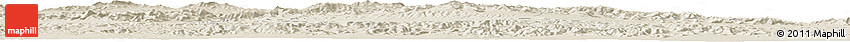 Shaded Relief Horizon Map of the Area around 39° 3' 25" N, 91° 52' 30" E