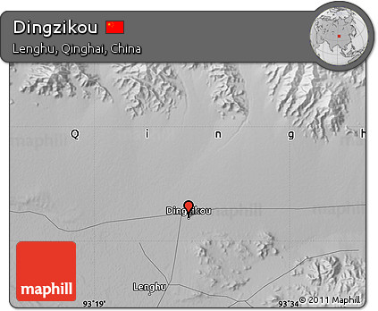 Physical Map of Dingzikou