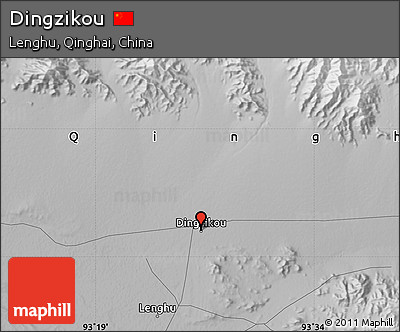Physical Map of Dingzikou