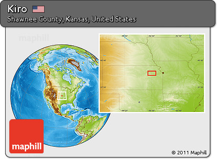 Physical Location Map of Kiro