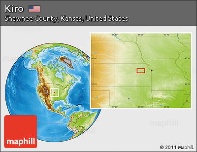 Physical Location Map of Kiro