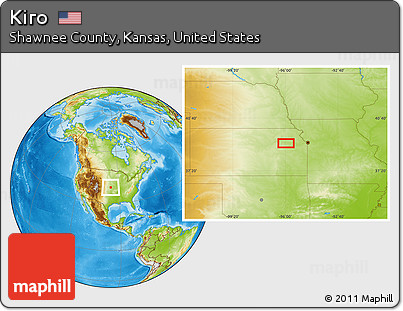 Physical Location Map of Kiro