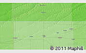 Political 3D Map of the area around 39° 30' 19" N, 101° 4' 29" W