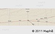 Shaded Relief Panoramic Map of the area around 39° 30' 19" N, 101° 4' 29" W