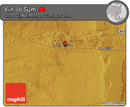 Physical 3D Map of Xin Jo Sum