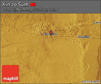Physical 3D Map of Xin Jo Sum