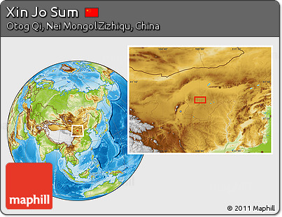 Physical Location Map of Xin Jo Sum