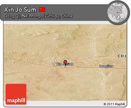 Satellite Panoramic Map of Xin Jo Sum