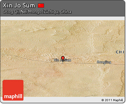Satellite Panoramic Map of Xin Jo Sum