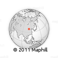 Outline Map of the Area around 39° 30' 19" N, 111° 25' 30" E, rectangular outline