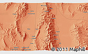Political 3D Map of the area around 39° 30' 19" N, 114° 40' 30" W