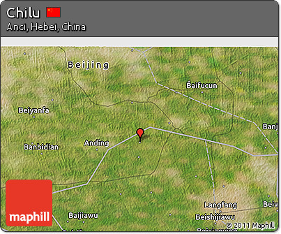 Satellite 3D Map of Chilu